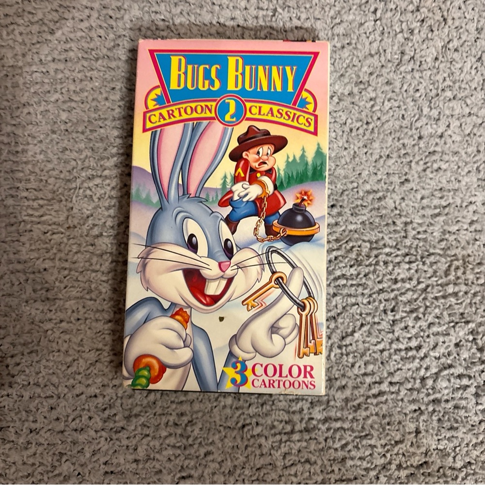 Bugs Bunny Cartoon Classics Vol. 2 - Pink Cover